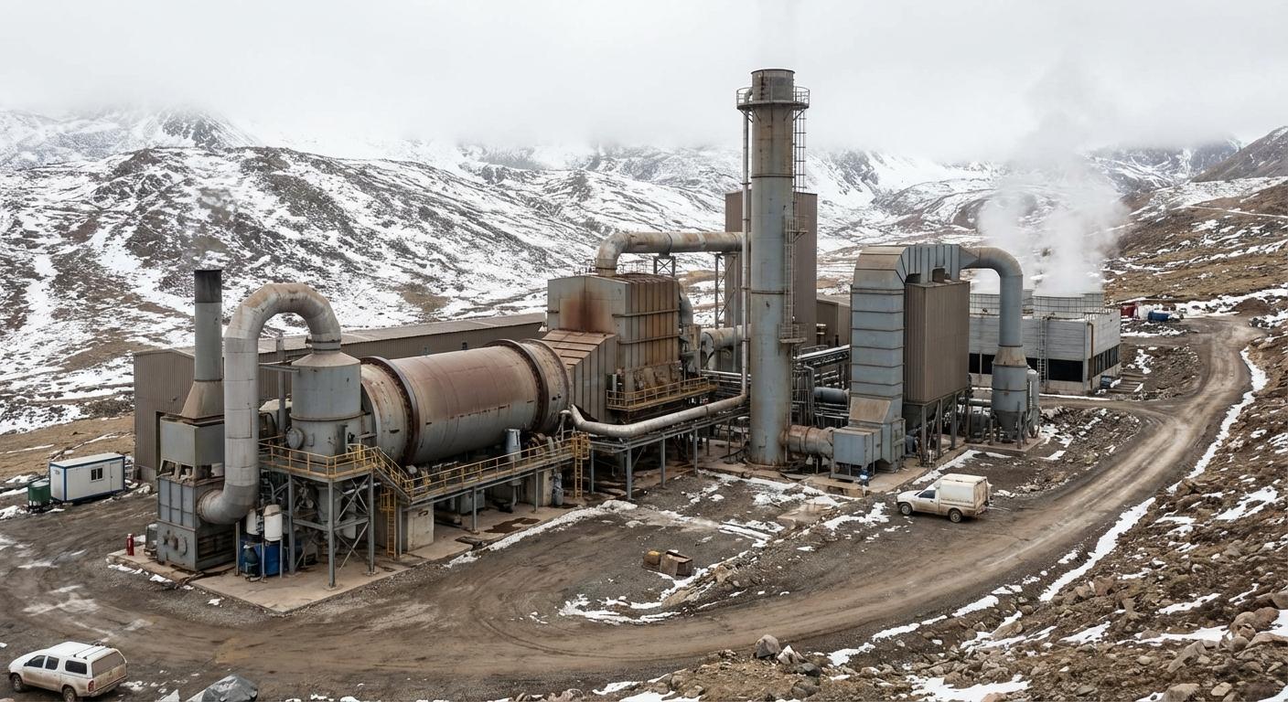 Оборудование для пиролизной газификации мусора для высокогорных регионов