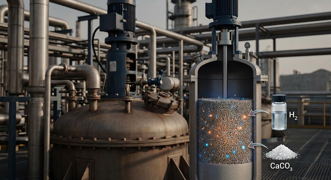 Катализатор для пиролиза/газификации смешанной биомассы с получением водорода