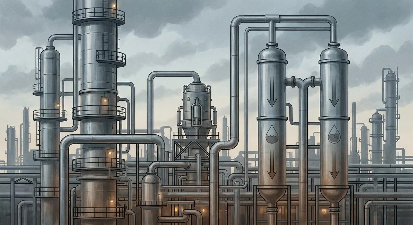 Прямая конверсия нефти в химикаты — Технология CTC с реактором нисходящего потока