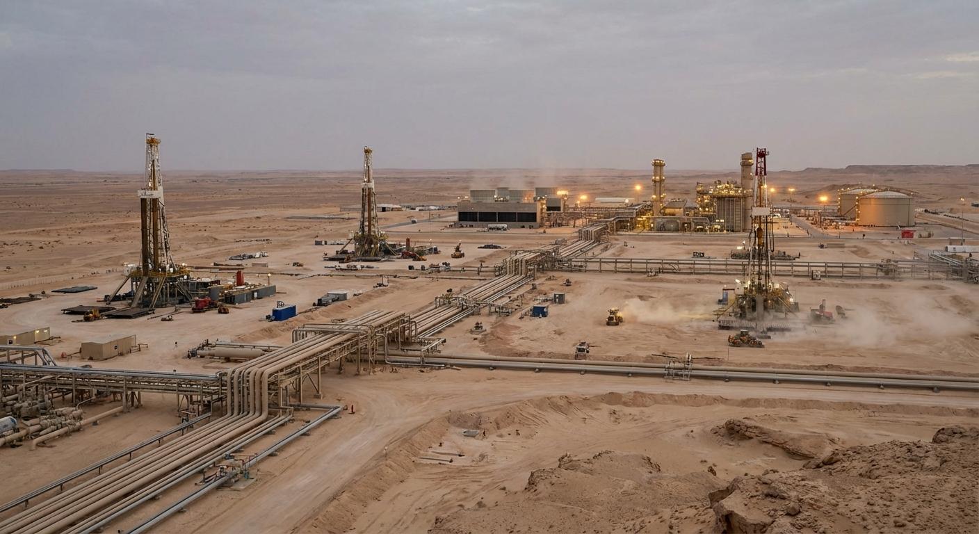 Saudi Aramco — Начало добычи на нетрадиционном газовом месторождении Jafurah