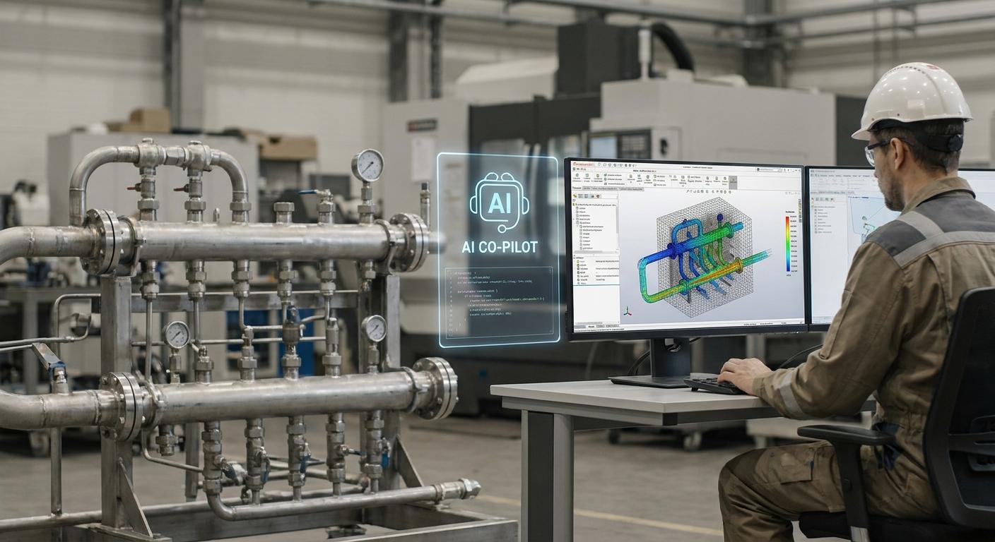 Автоматизация настройки сеток и граничных условий в ANSYS Fluent с использованием LLM