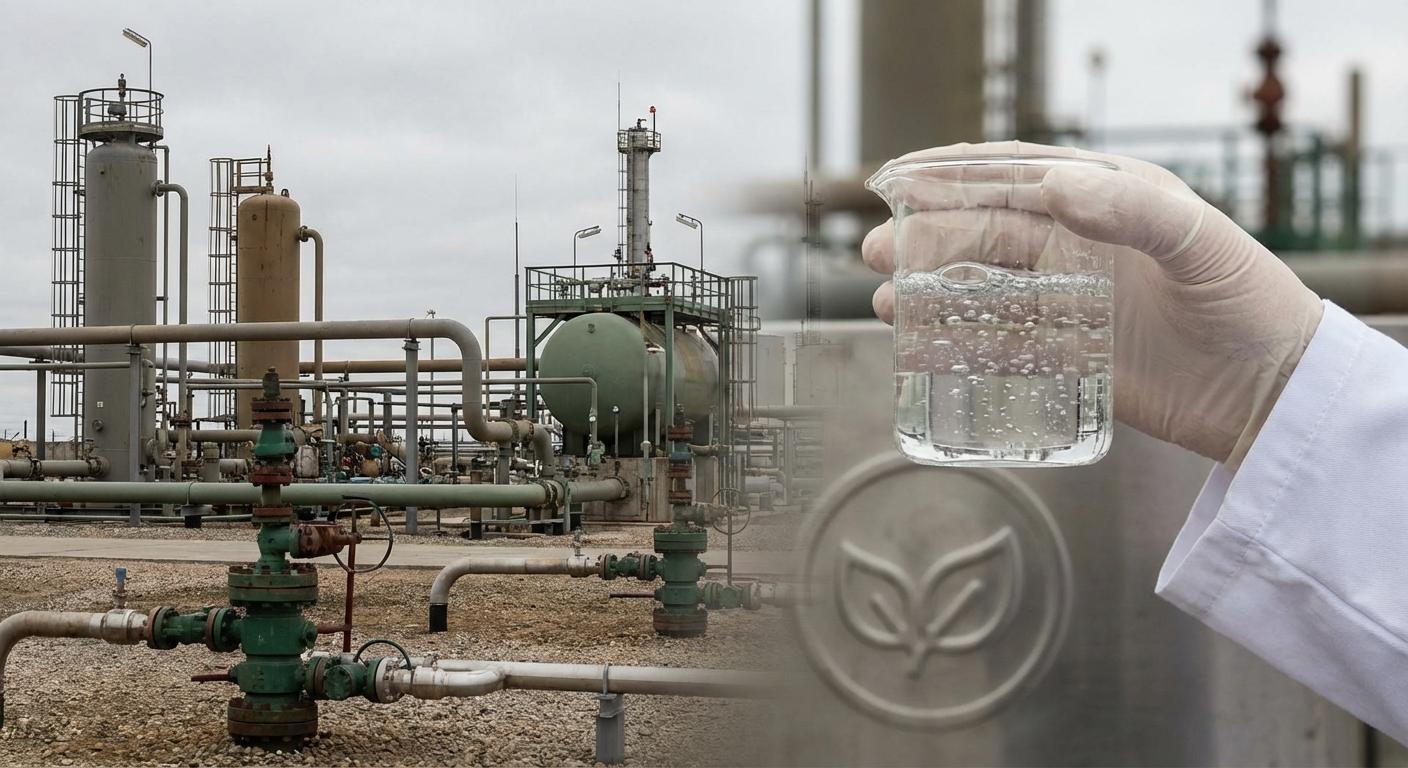 Высокоэффективная экологически безопасная технология увеличения нефтеотдачи (EOR/IOR)