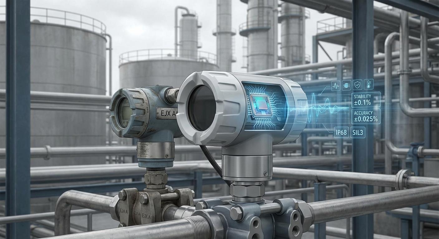 Yokogawa — Релиз датчиков давления серии EJX S (OpreX Field Instruments)