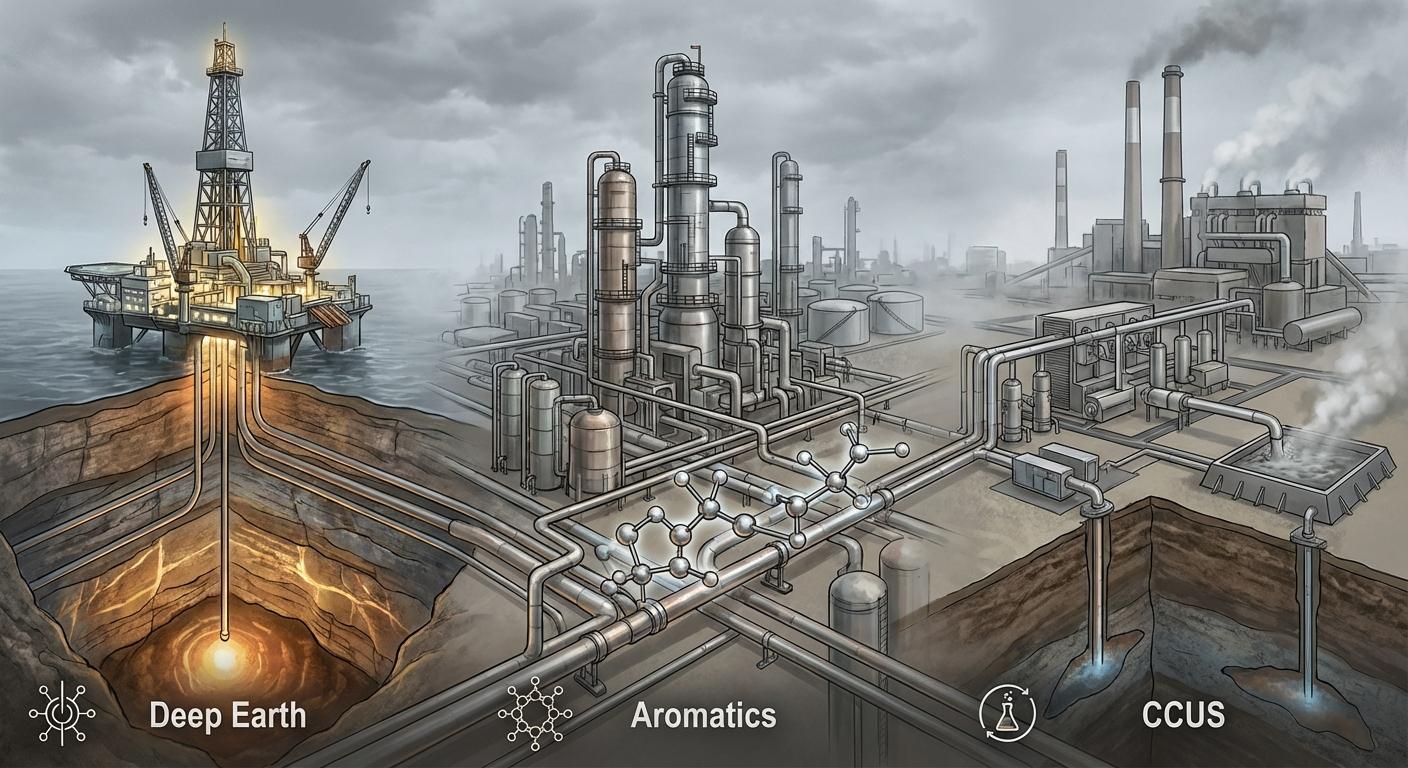 10 технологических прорывов Sinopec (Deep Earth, Ароматика, CCUS)