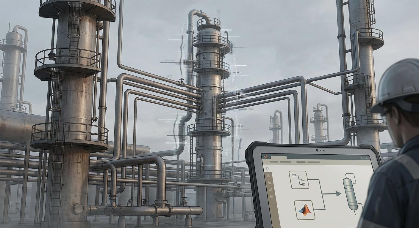 Оптимизация процесса очистки многокомпонентного сырьевого газа (Sweetening Process) с использованием гибридной платформы Aspen HYSYS и MATLAB