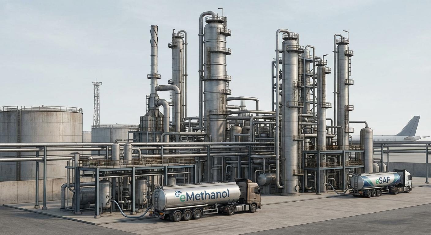 Honeywell UOP — Технология eFining для синтетического авиатоплива (eSAF)