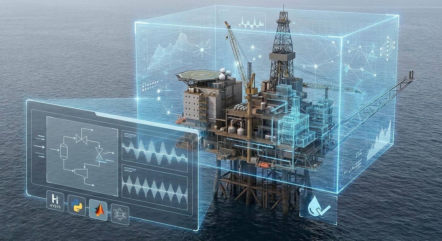 Динамическое моделирование реальной морской нефтедобывающей платформы (Modelling and Dynamic Simulation of a Real Crude Oil Offshore Plant Using Aspen HYSYS)
