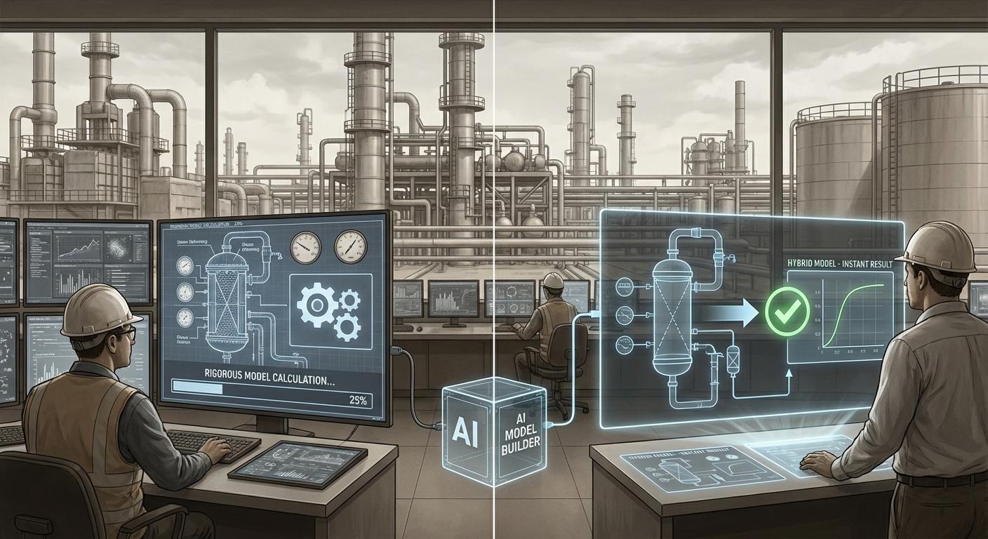 Внедрение гибридных моделей (Hybrid Models) в Aspen HYSYS V12.1 для оптимизации реакторных процессов