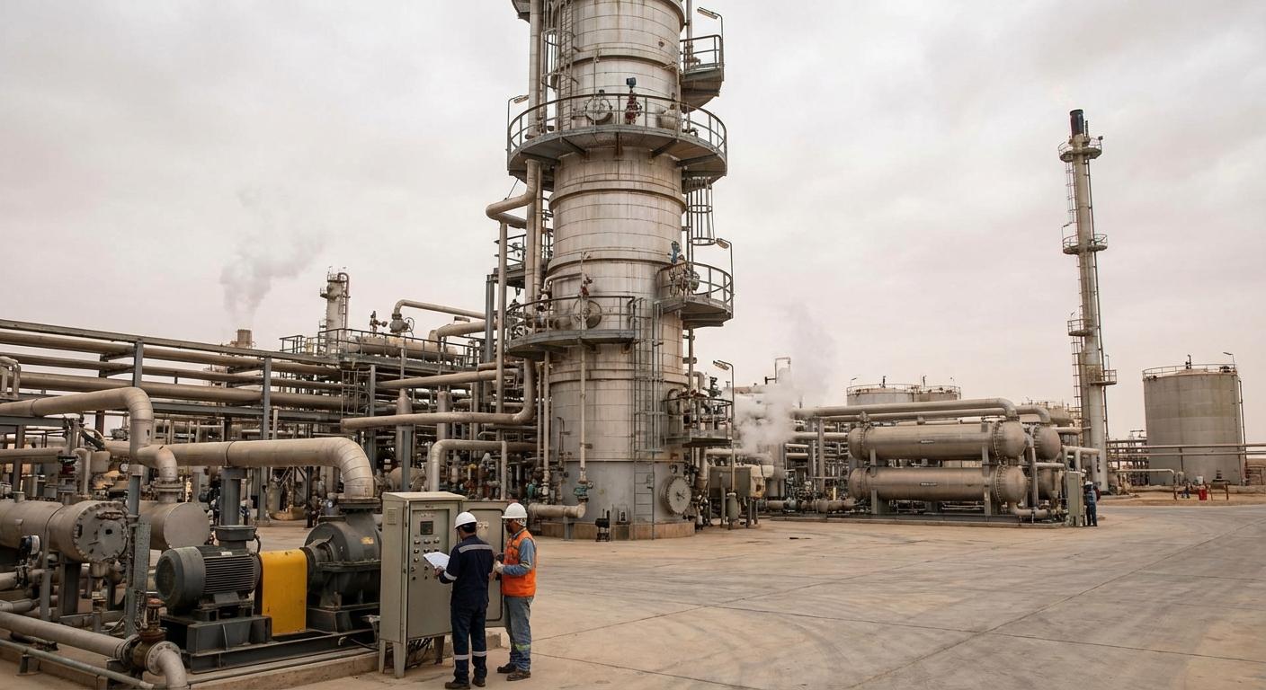 Оптимизация энергопотребления в дистилляционной колонне нефтяной фракции (Basra Crude Oil Refinery)