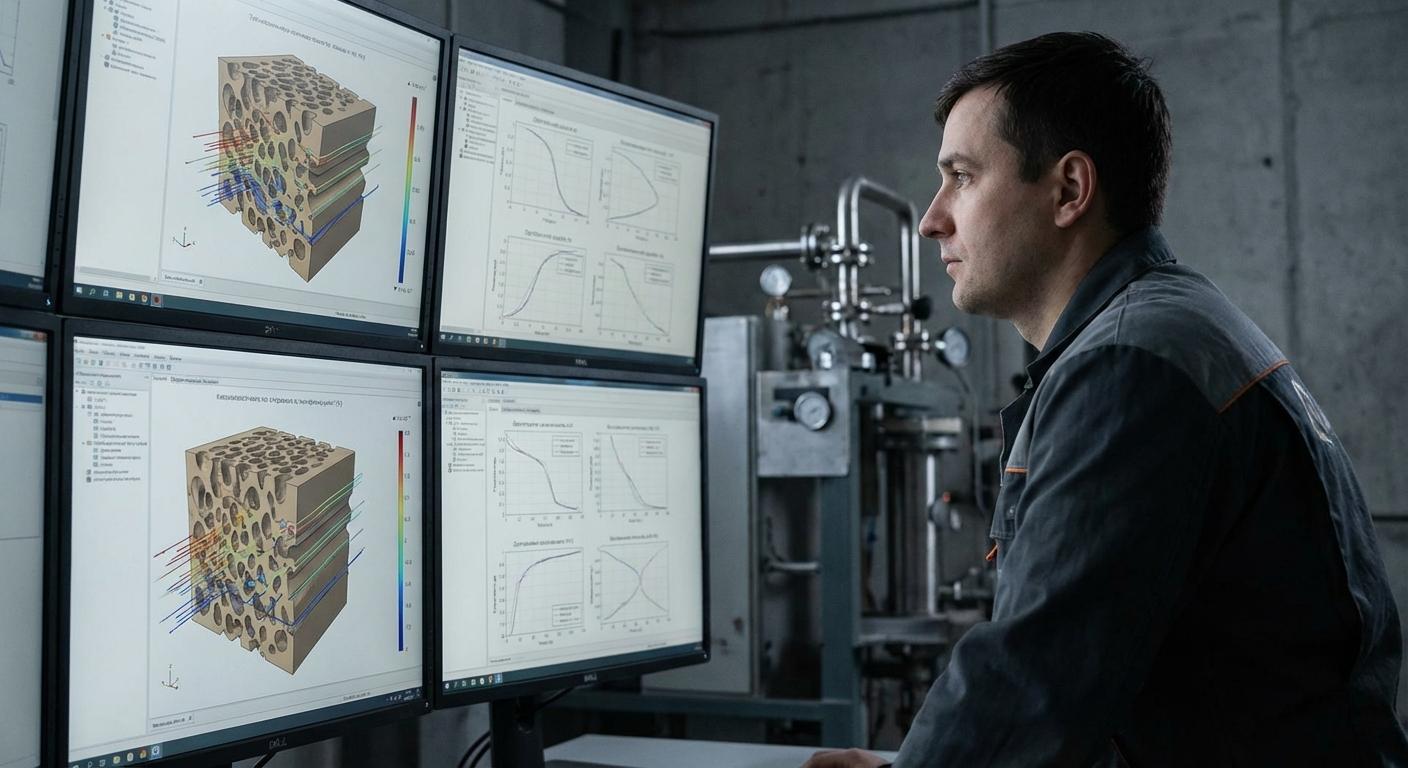 Симуляция анода твердооксидного топливного элемента в Aspen HYSYS: Влияние активности риформинга на распределенные профили