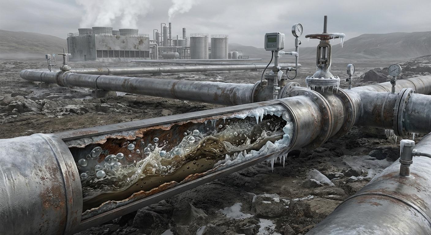 Оценка течения богатой CO2 нефти в трубопроводах (Flow Assurance)