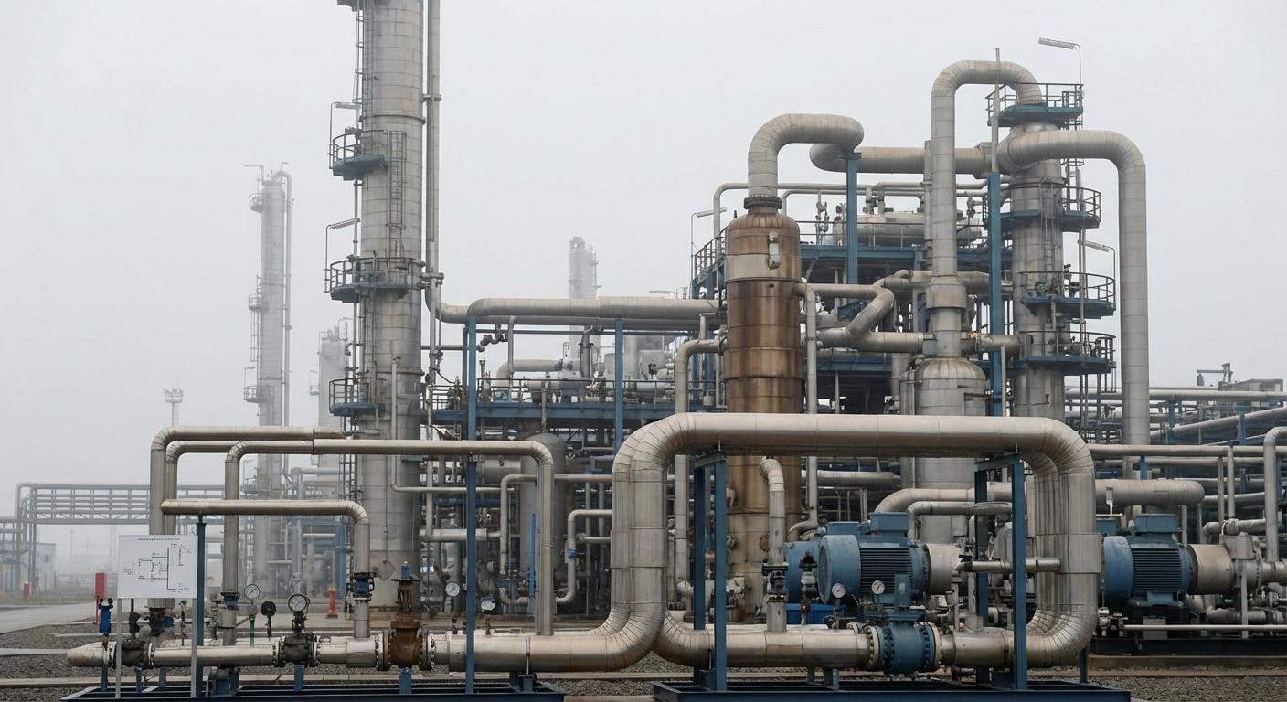 Сжижение природного газа (LNG) — процесс DMR (Dual Mixed Refrigerant)