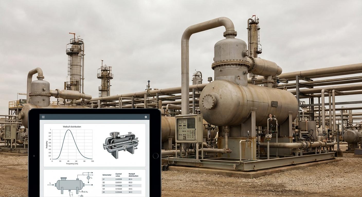 Интеграция анализа надежности (Weibull) и строгого моделирования сепараторов (MySep)