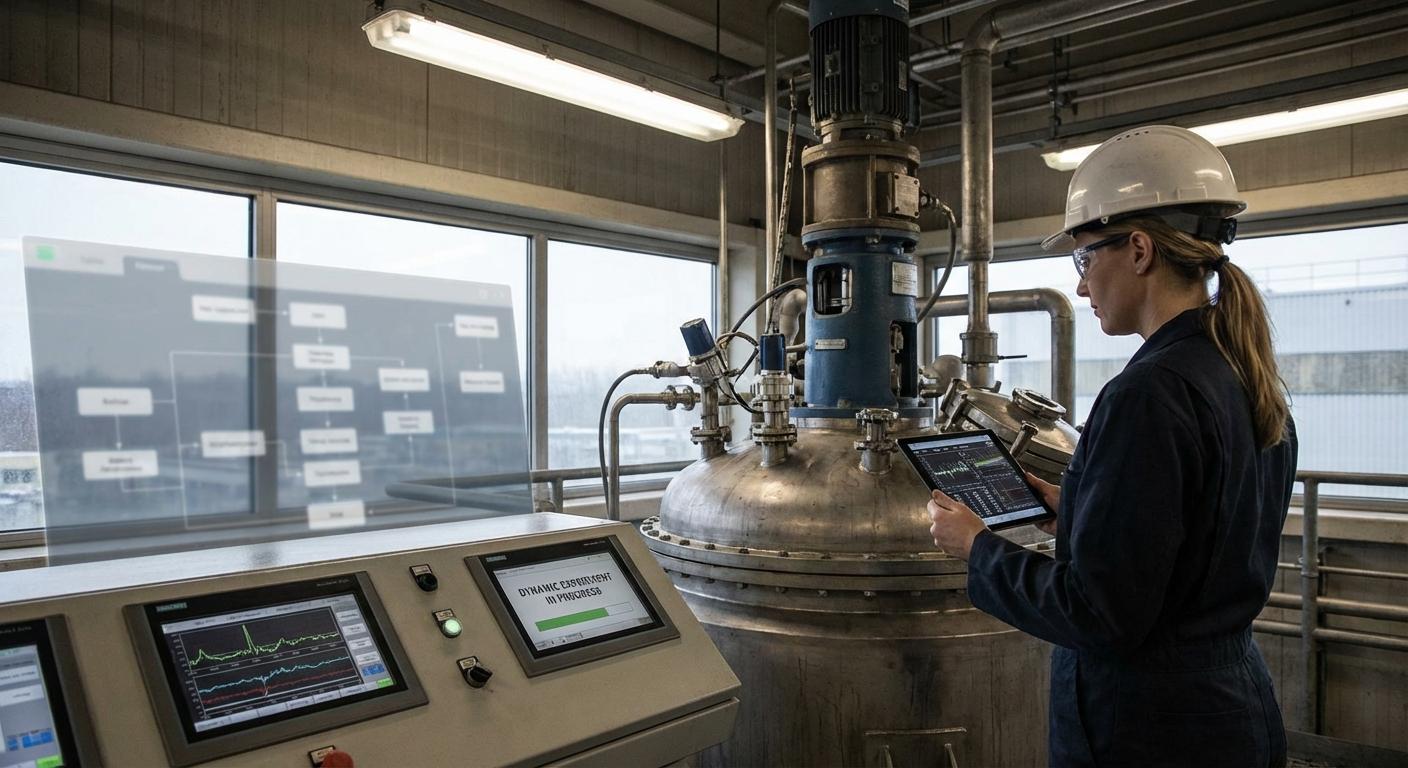 Data-Driven оптимизация периодической полимеризации (Design of Dynamic Experiments)