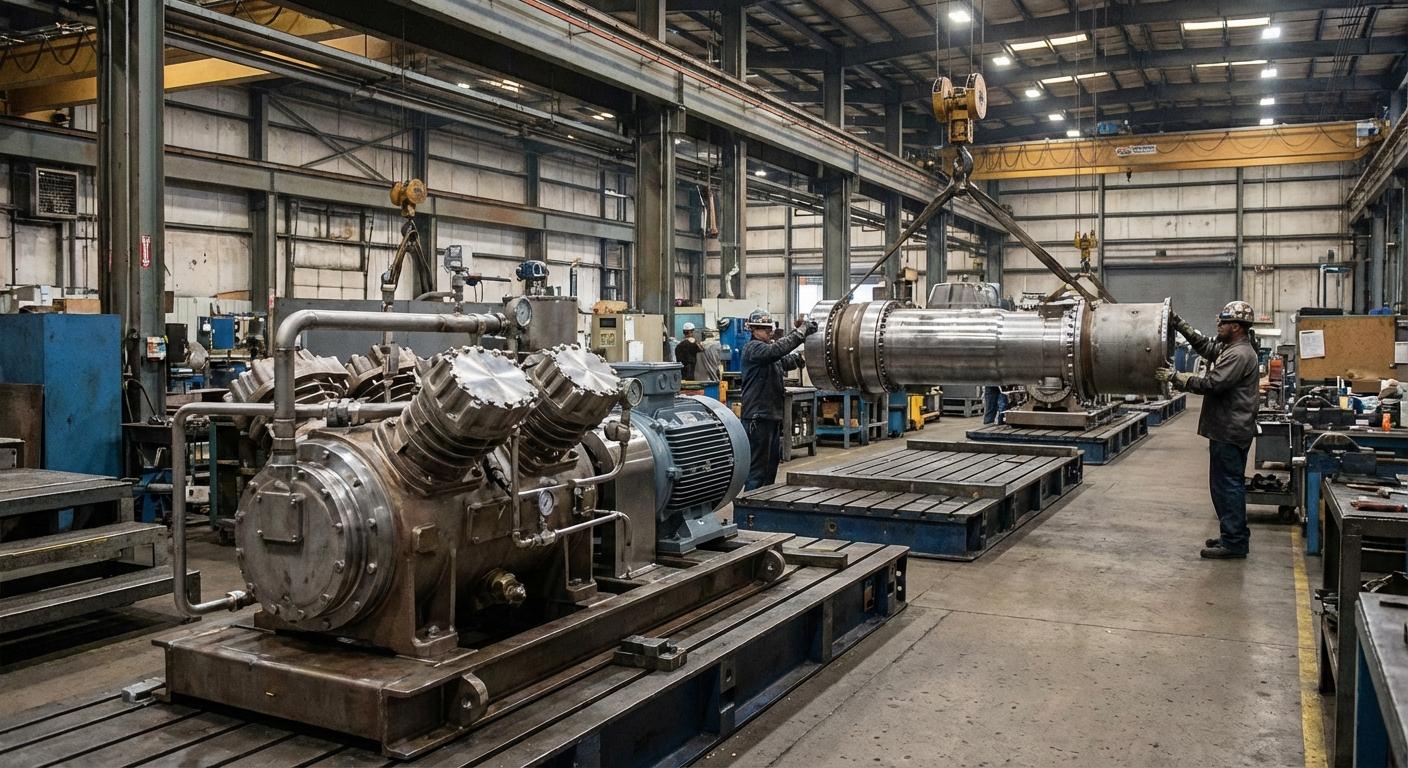 Локализация производства безмасляных оппозитных компрессоров «Кировский компрессор»