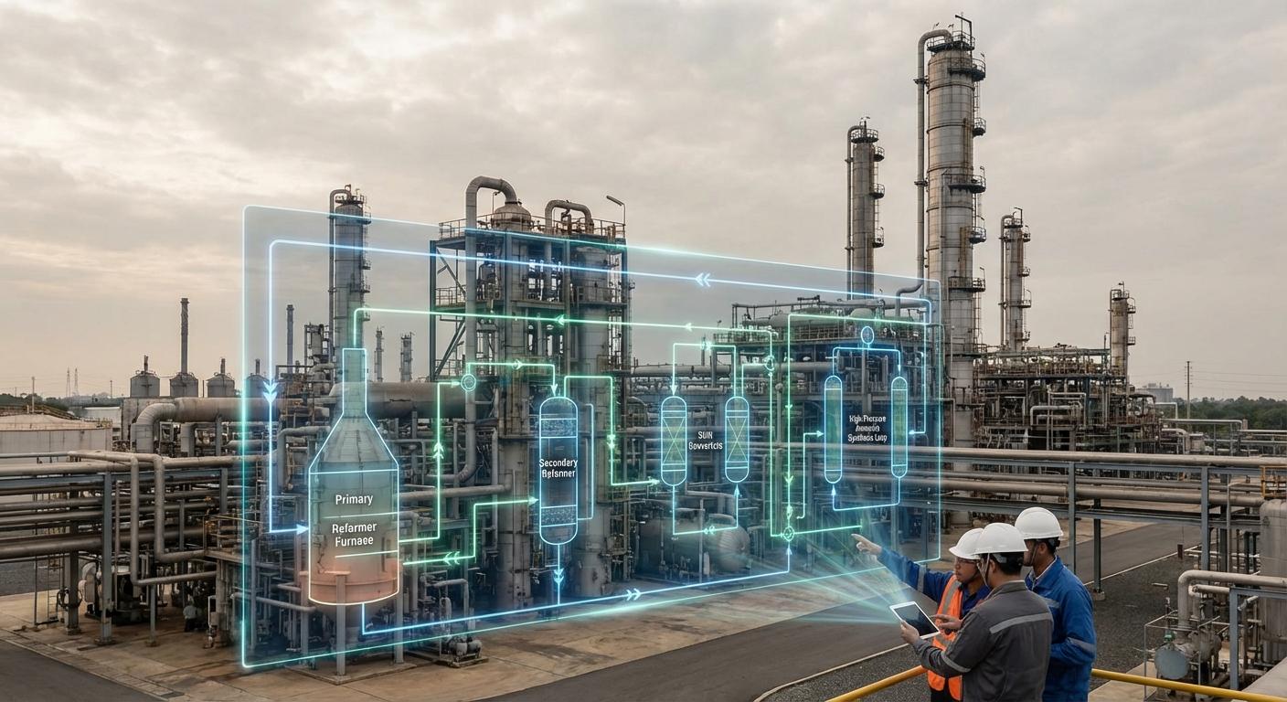 Симуляция и мульти-объективная оптимизация завода по производству аммиака