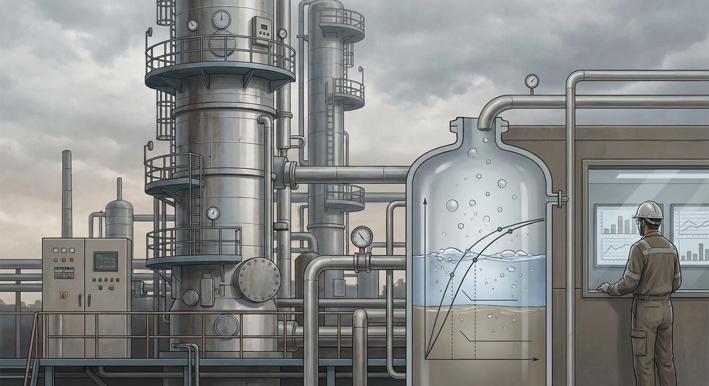 Фазовое равновесие (VLE) для систем пропиленгликолей