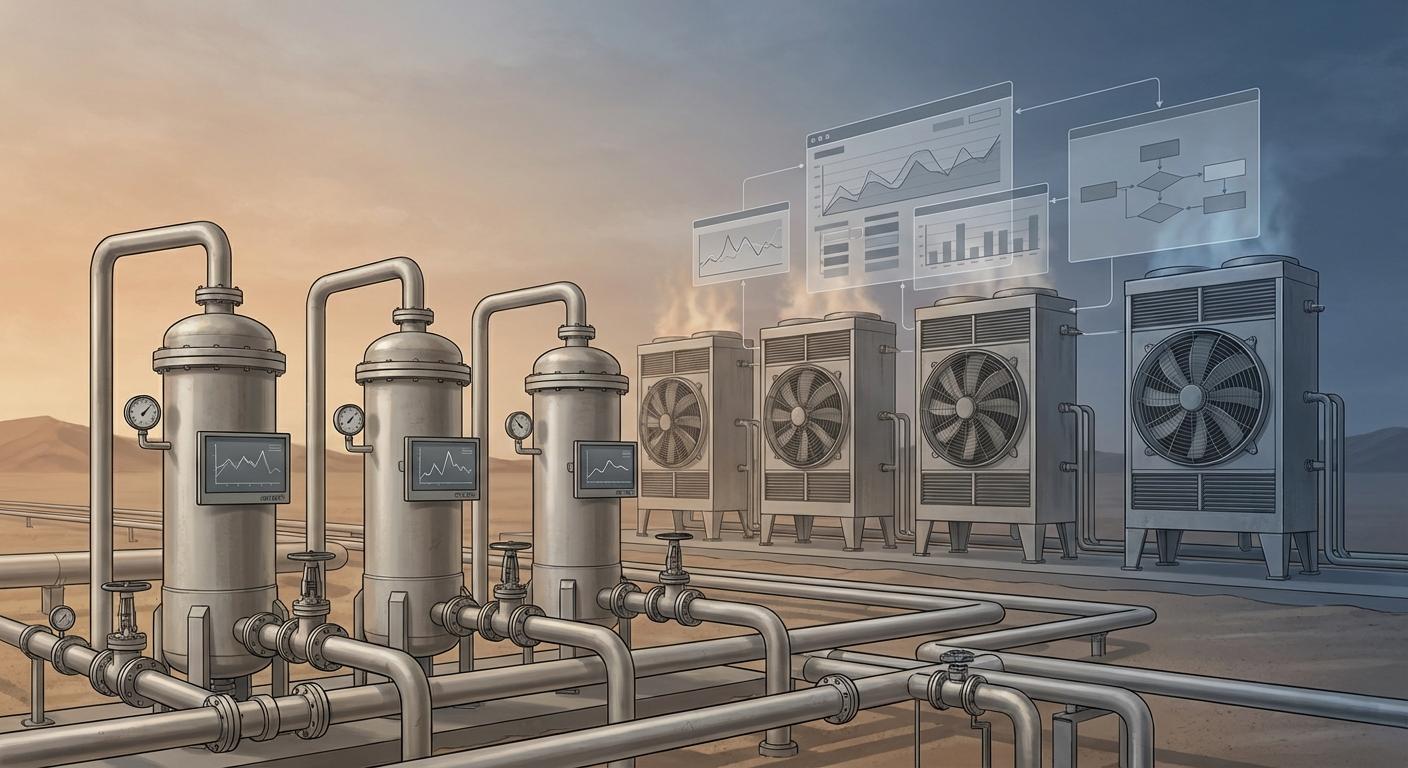 Максимизация извлечения нефти на установке сепарации (GOSP) с учетом суточных колебаний температуры