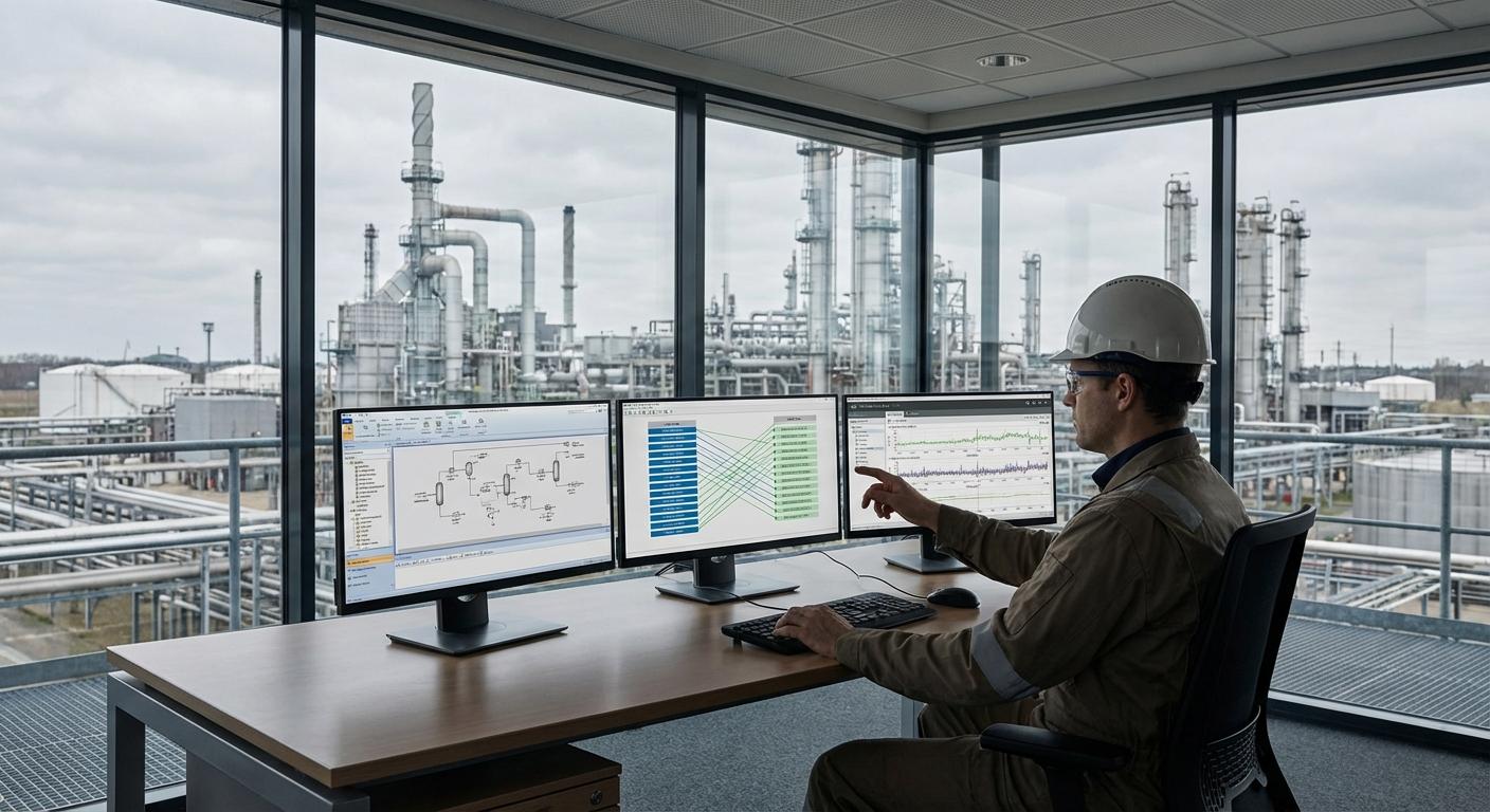 Интеграция производственных данных (Historian) в модель для создания Цифрового Двойника