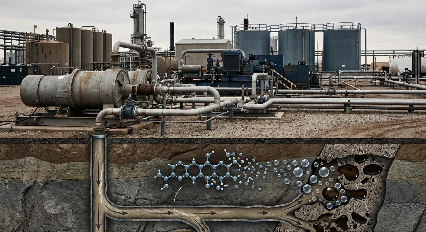 Патент США № 11,999,905 B2 на деградируемый редуктор трения для гидравлического разрыва пласта