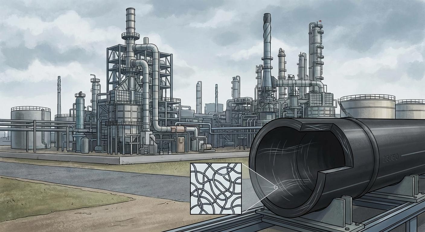 Технология производства бимодального полиэтилена PE100 для критической инфраструктуры (Hengli Petrochemical)