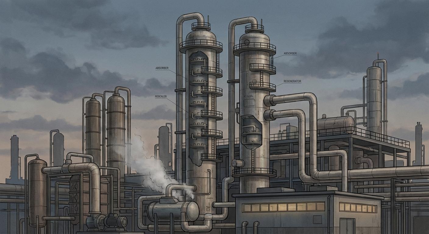 Aspen HYSYS Simulation of CO2 Capture for the Best Amine Solvent