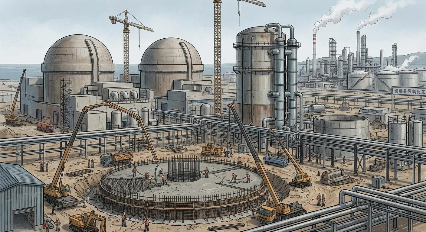 Интегрированная система «Реактор-Пар» для нефтехимии (Проект Сюйвэй, Китай)