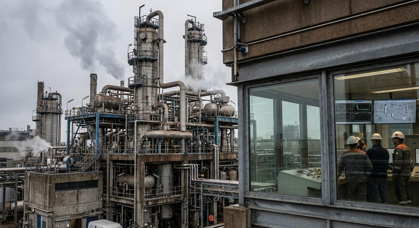Динамическое моделирование и валидация установки парового риформинга биогаза