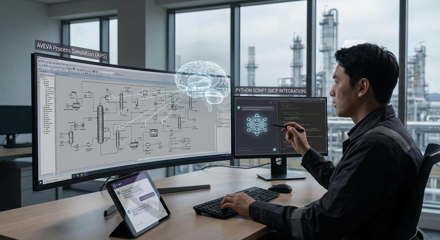 Автоматизация и управление симуляцией через LLM-агентов (AVEVA Process Simulation)