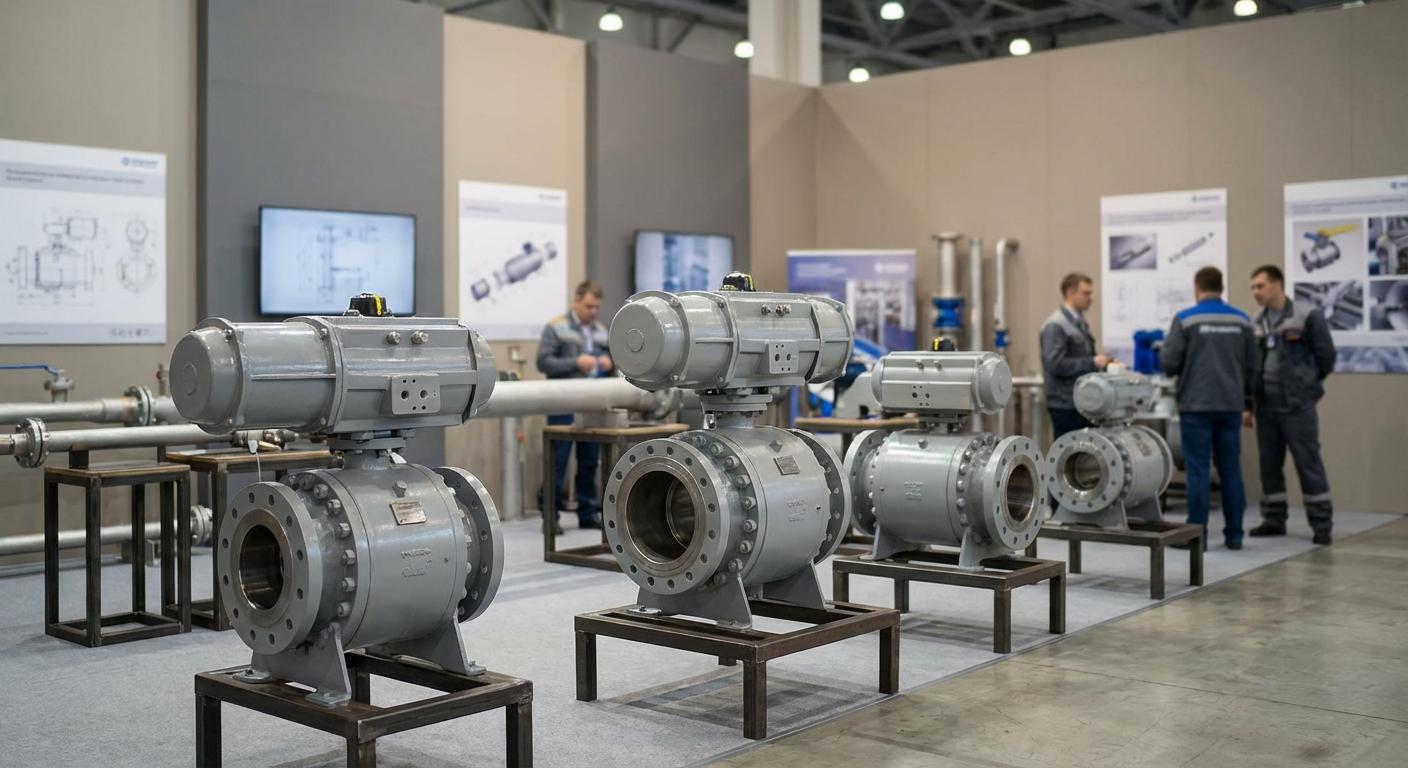 Шаровые краны и приводы «Самараволгомаш» (Россия)