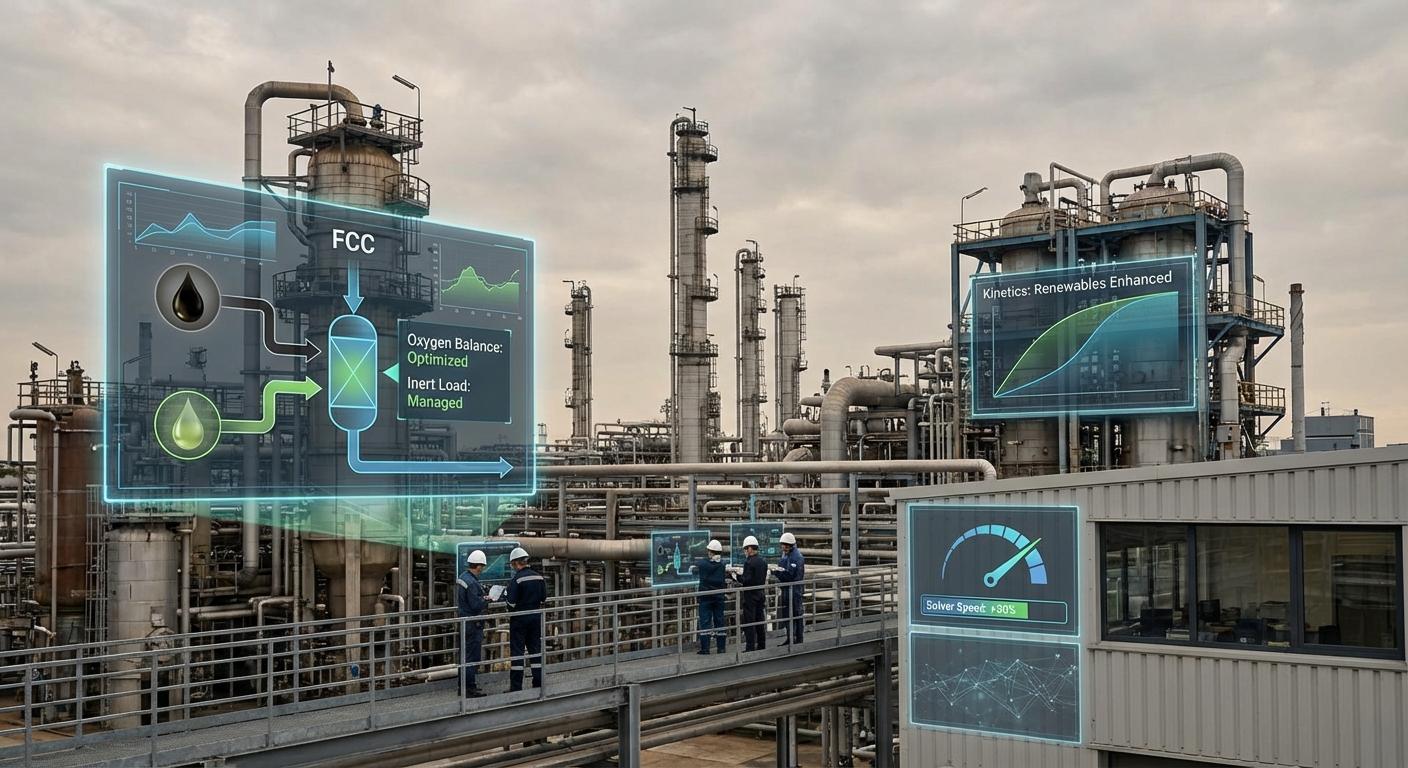 Обзор релиза: Новые возможности Petro-SIM 7.6 для со-процессинга био-сырья и RTO