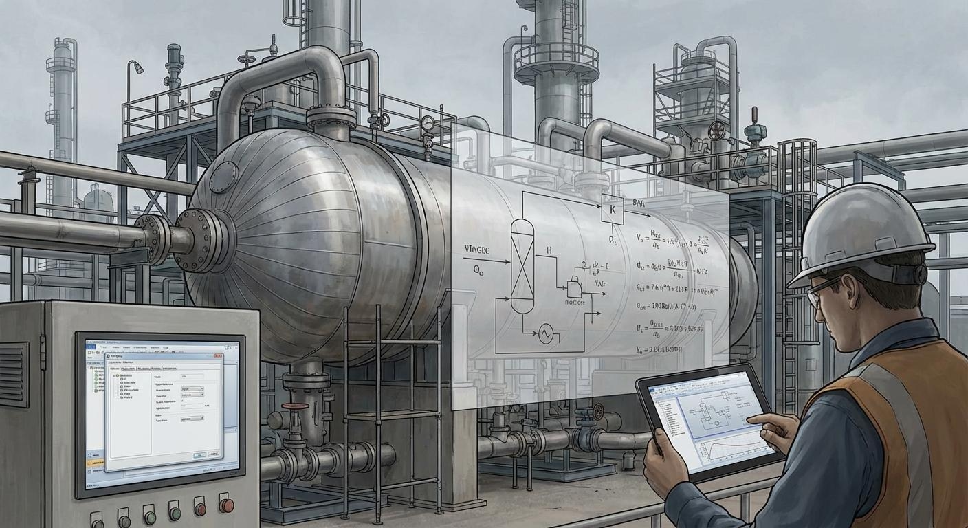 Моделирование реактора идеального вытеснения (PFR) в Aspen HYSYS