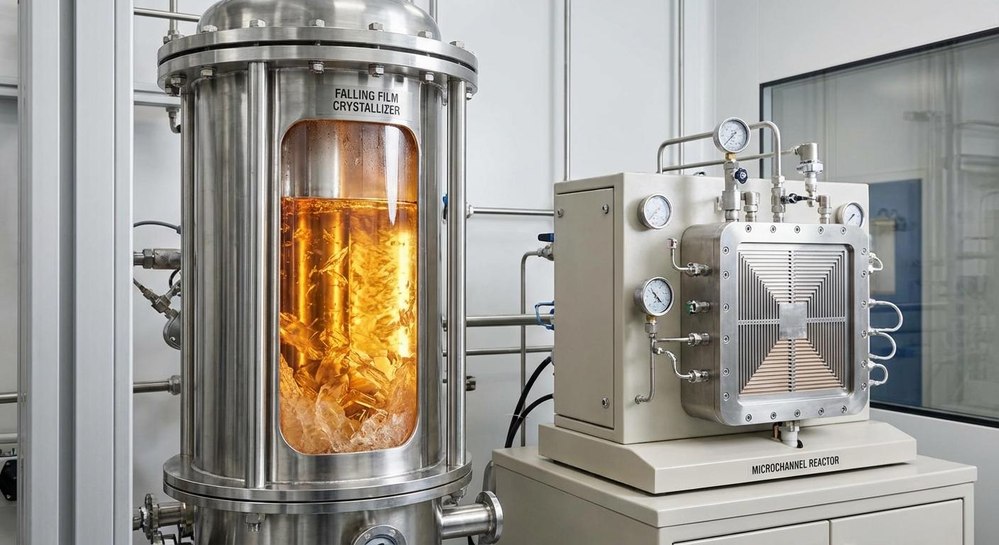 Микроканальные реакторы и кристаллизаторы для интенсификации процессов (DG Chemtech / Dodgen)