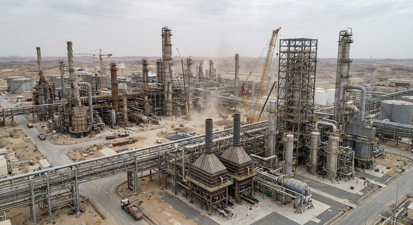 Sinopec — Модернизация комплекса Tahe в Синьцзяне (переход от топлива к химии)
