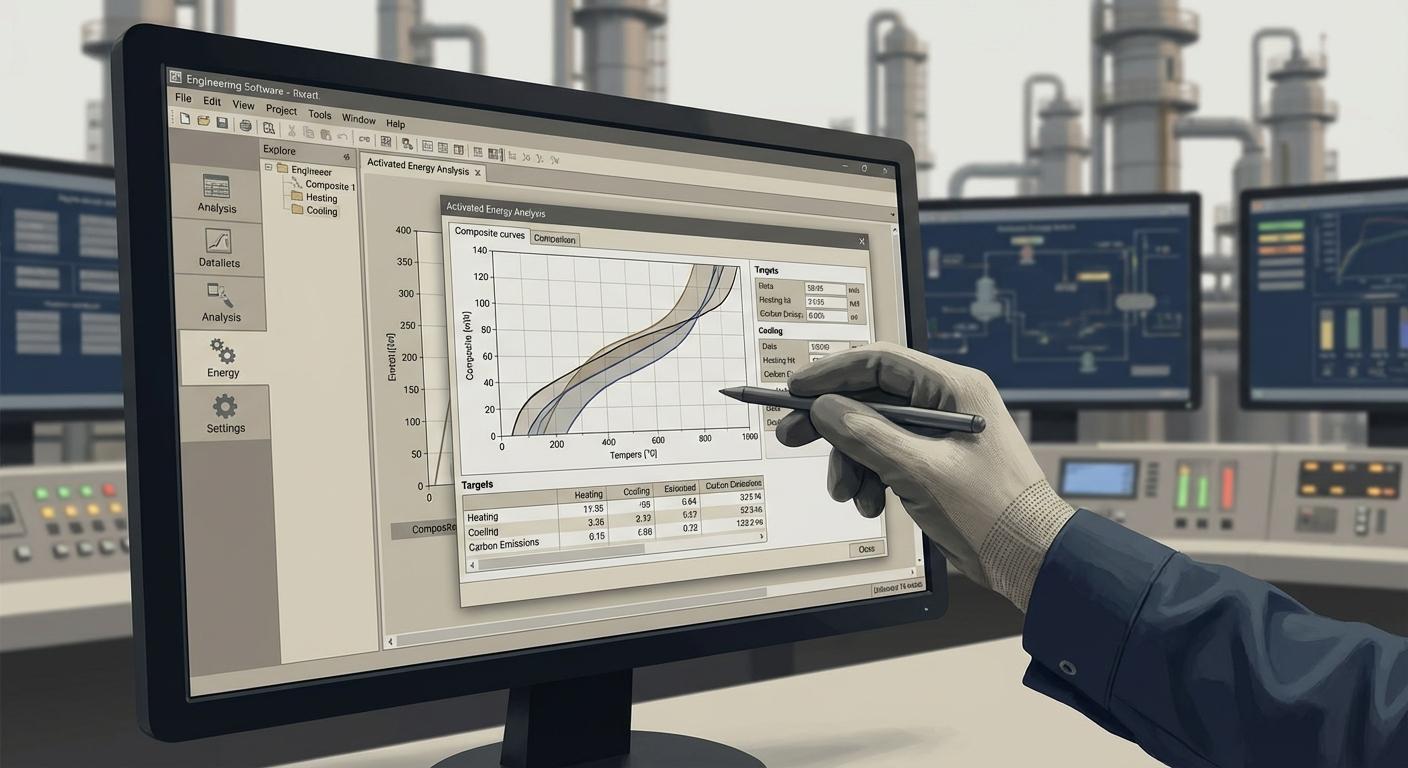Инструмент: Активированный энергетический анализ (Activated Energy Analysis) в Aspen HYSYS