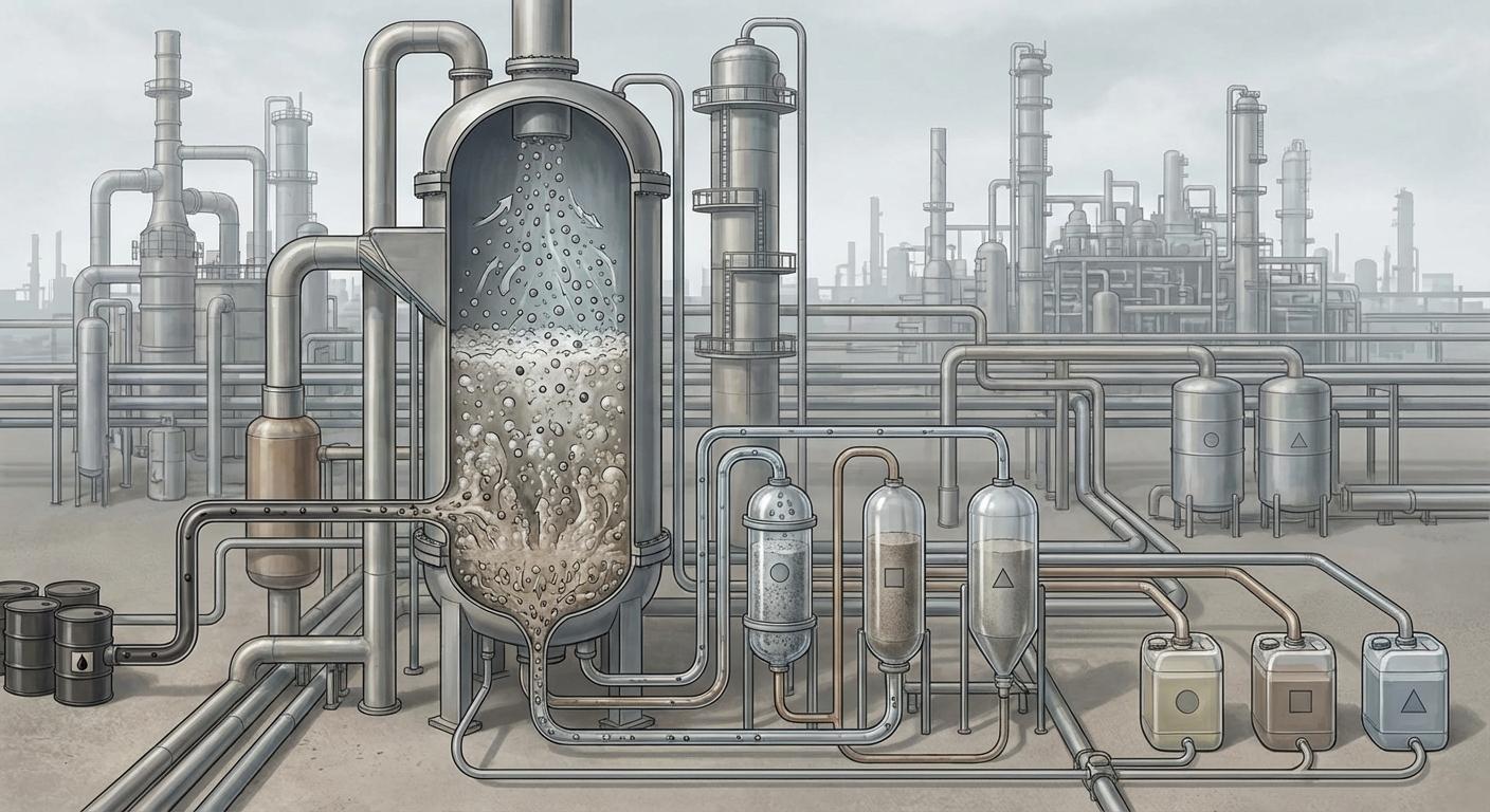 Инновационная технология флюидизированного слоя для нефтехимического производства
