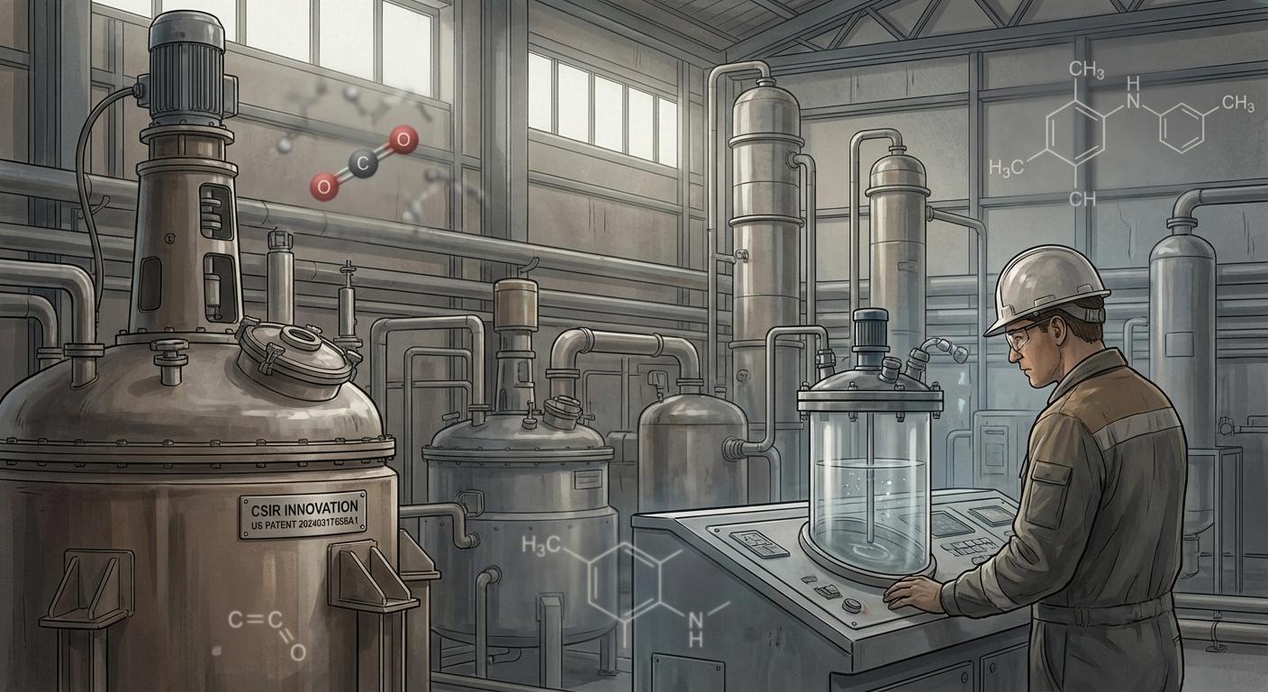 Патент US20240317656A1 на процесс одноступенчатого каталитического синтеза алкилированных ароматических соединений с использованием CO2