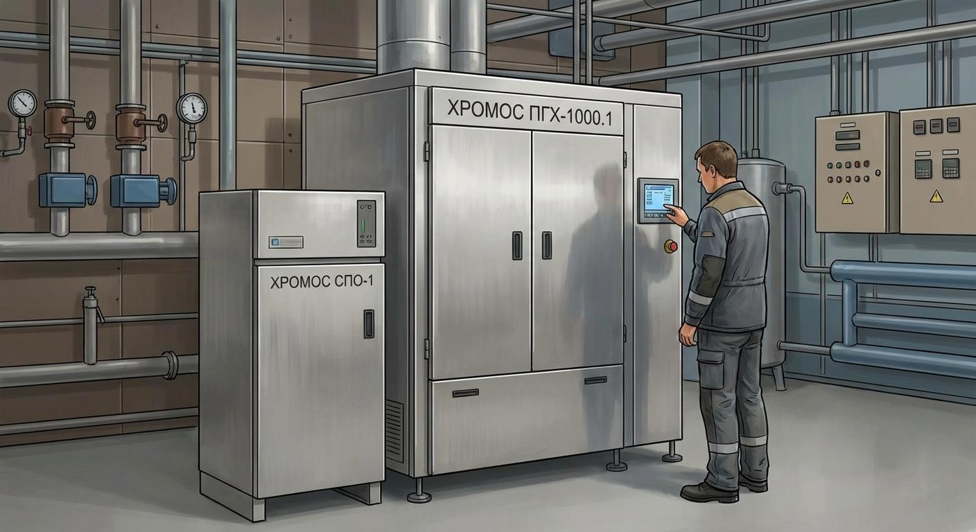 Промышленный хроматограф «Хромос ПГХ-1000.1» (Исп. 3) (Россия)