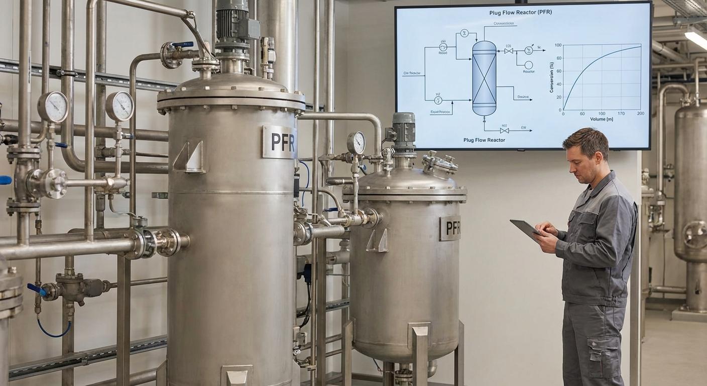 Проектирование и оптимизация реактора идеального вытеснения (PFR) для реакции изомеризации