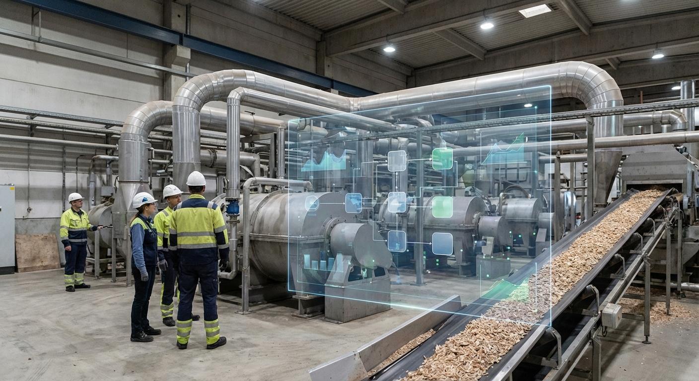 Стохастическое управление (SMPC) для механических процессов (Mechanical Pulping)