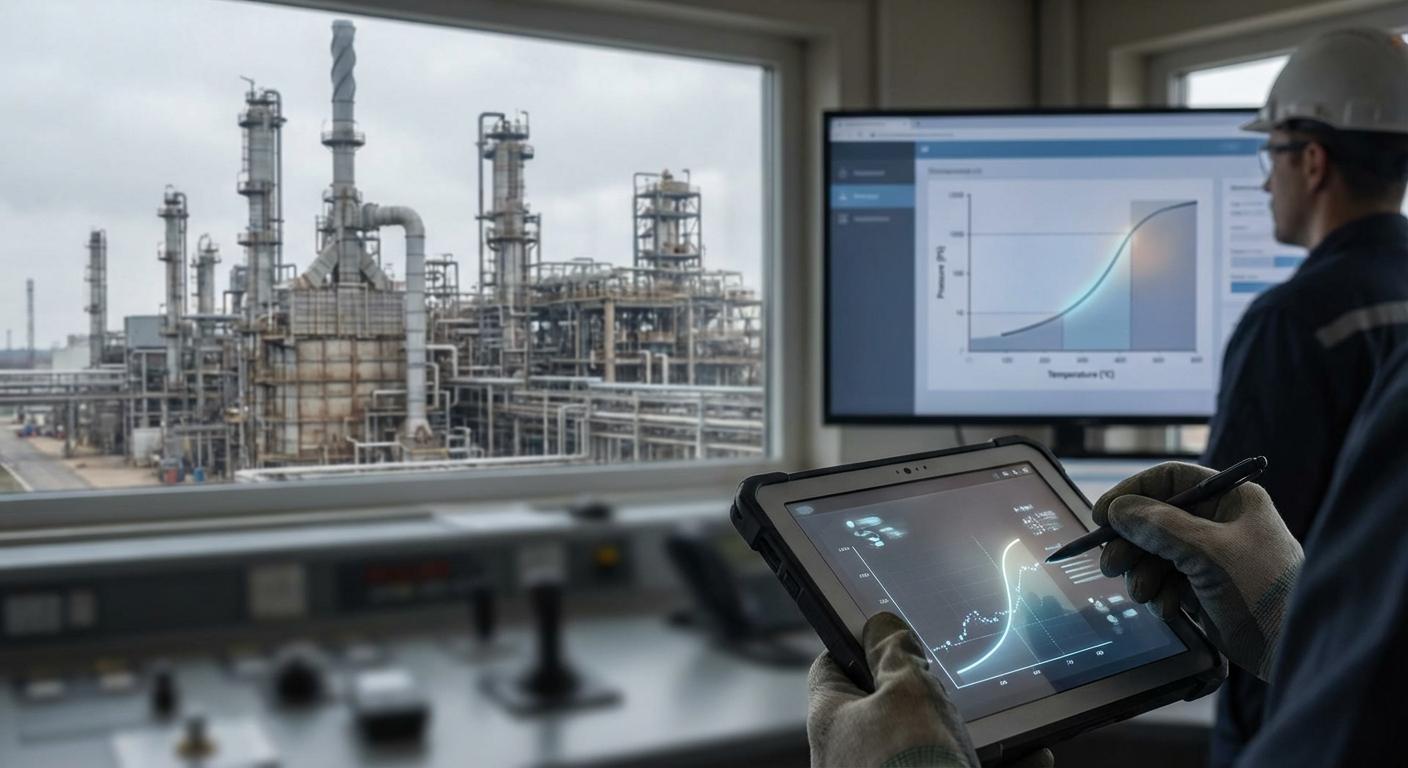 Генерация кривых давления паров с использованием инструмента Case Study