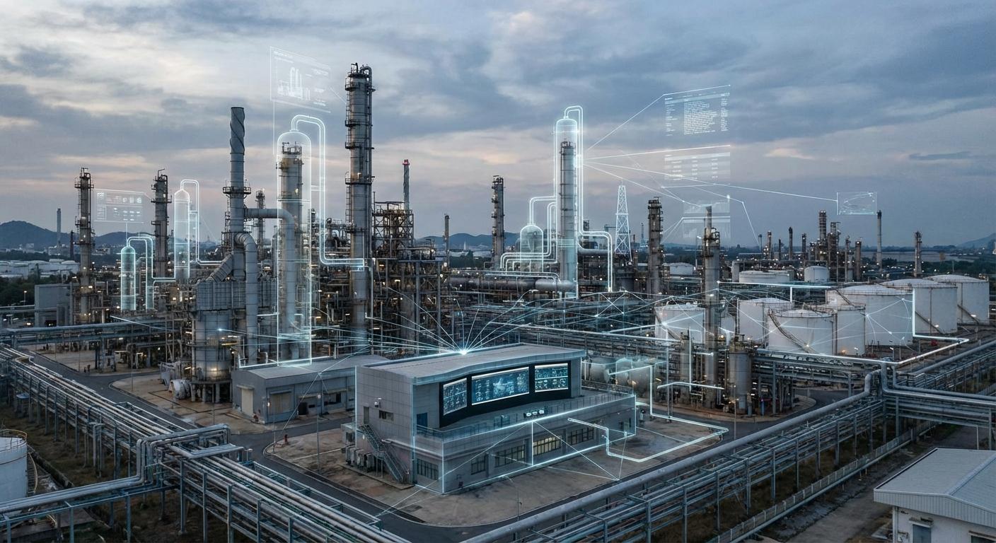 Цифровые двойники НПЗ - экономия 2 млрд рублей от Газпром нефти